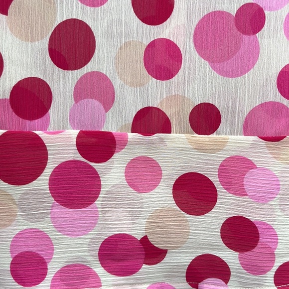 Isabela D. Polyester Waist Tie Polka Dot Blouse - Picture 9 of 9